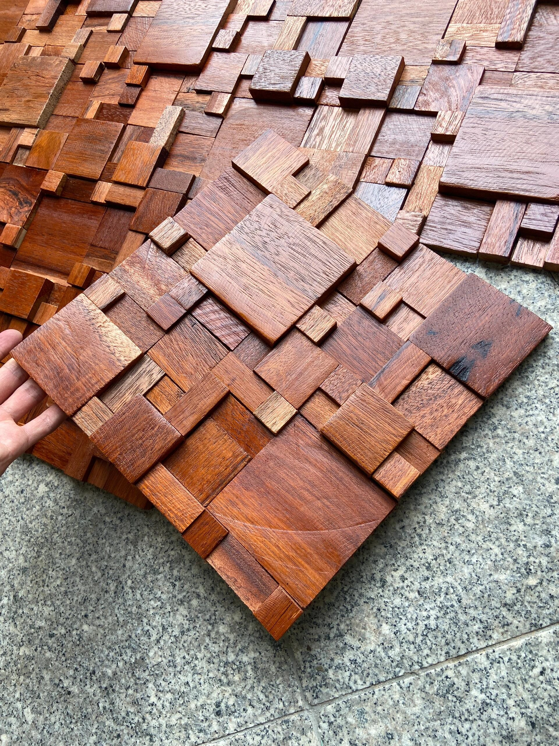 Solid Wood Mosaic